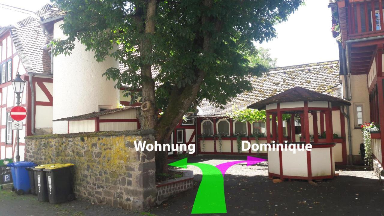 Historische Ferienwohnung Mit Kamin In Lich Exterior photo